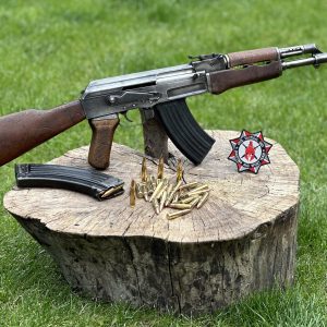 AK 47  (FÉG, mart tokos) 7,62 x 39 , B7-es kat. Króm acél cső