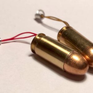 45 AUTO hatástalan lőszer - kulcstartó